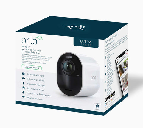 Arlo VMC5040-100EUS Ultra 4K Wit