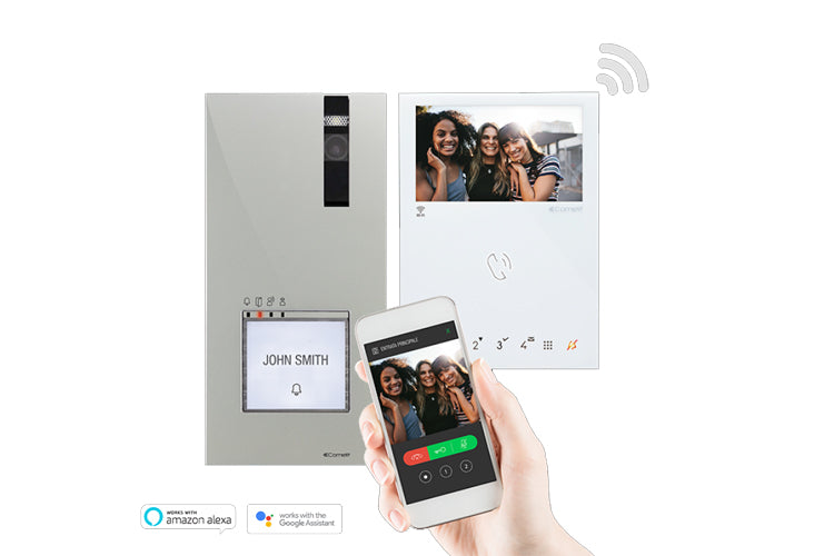 Comelit Intercom Examples Comelit Intercom Set | Uwwoningveilig.nl, Alles voor veilig wonen ...