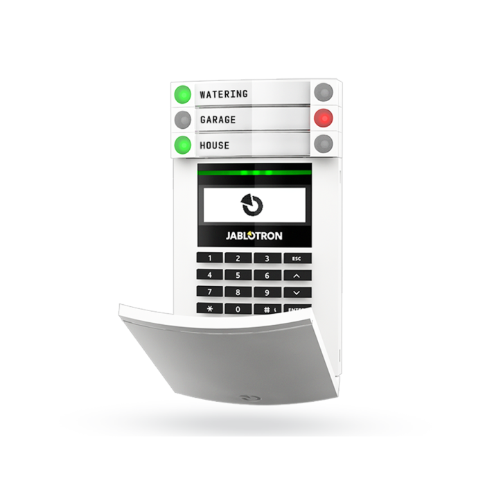 Draadloos Bedienpaneel JA-154E+ met LCD, Toetsenbord en RFID