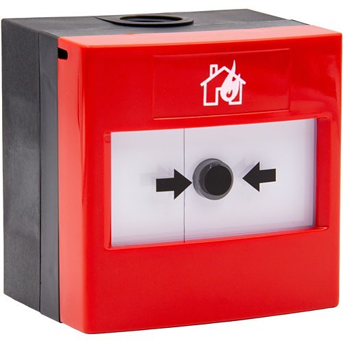 STI WRP2-R-11 Conventionele handmelder, waterdicht, rood