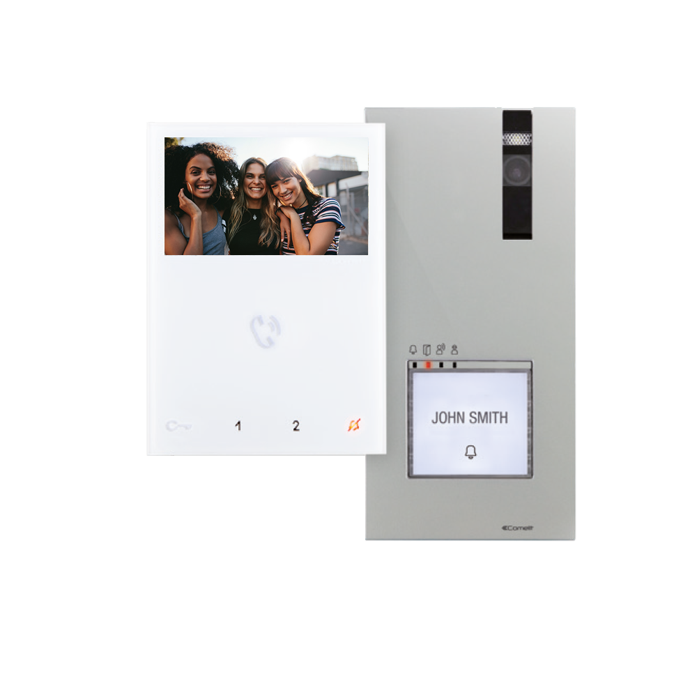 Comelit 8461V Enkelvoudige QUADRA MINI HF kit Simplebus systeem