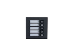 Dahua DHI-VTO4202F-MB5 5-knops module voor intercomsystemen