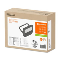 Ledvance LED Floodlight Performance GEN 3 Zwart 20W 2400lm 100D - 840 Koel Wit | IP65 - Symmetrisch