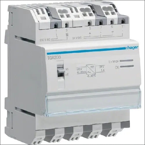 HAGER TGA200 NETVOEDING MOD 24VDC 1A
