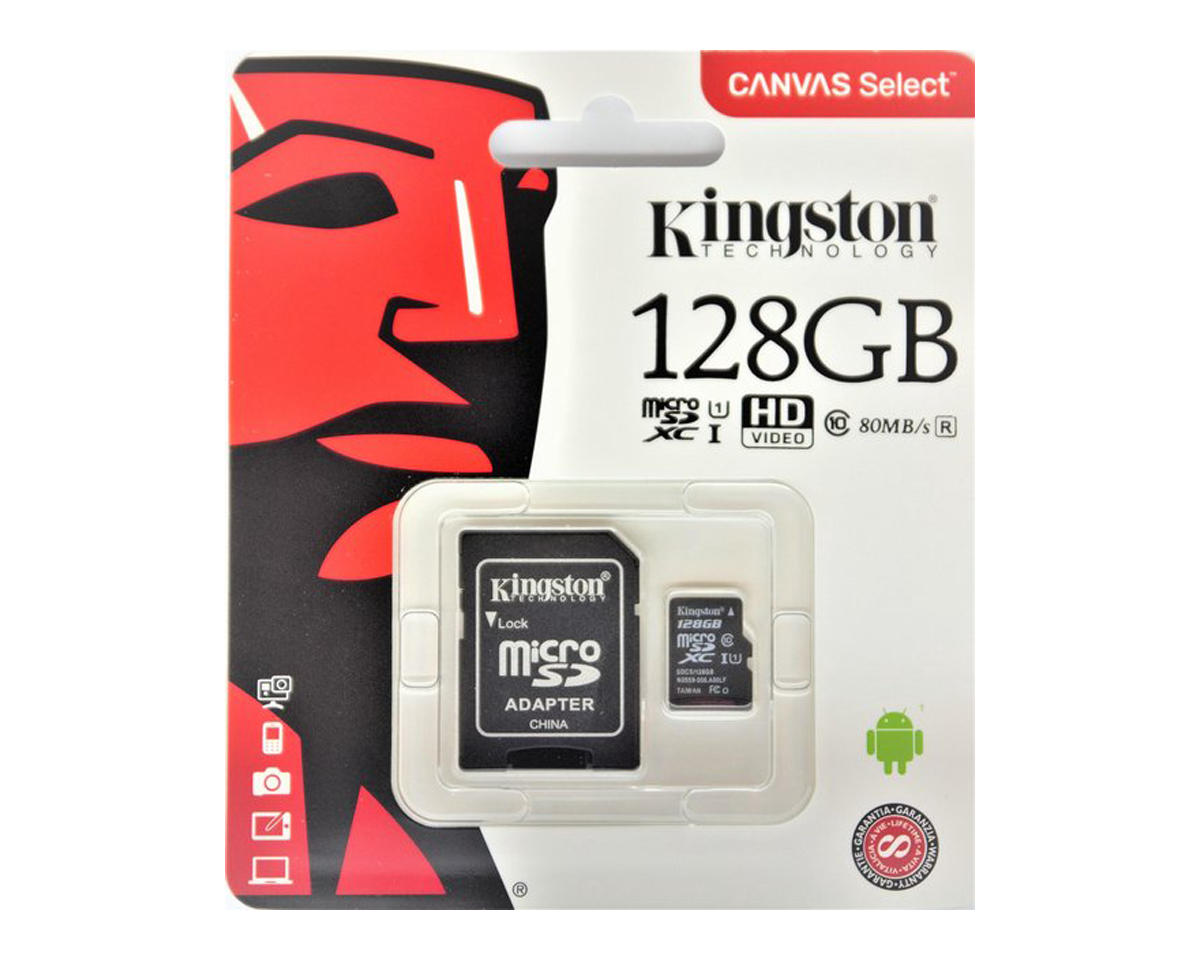 Kingston SDM-128GB - MicroSD voor Bewakingscamera's