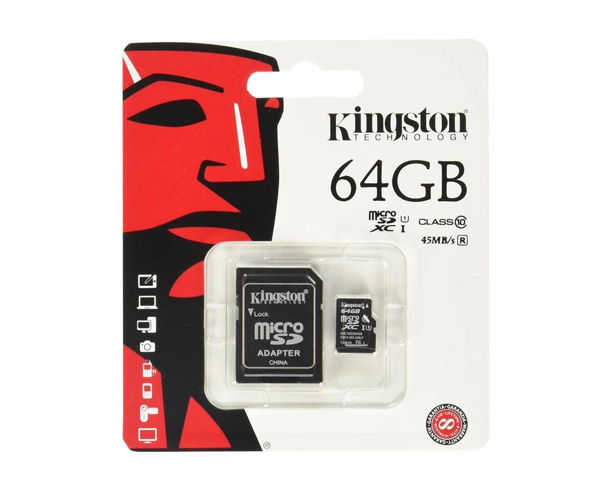 Kingston SDM-64GB - MicroSD voor Bewakingscamera's