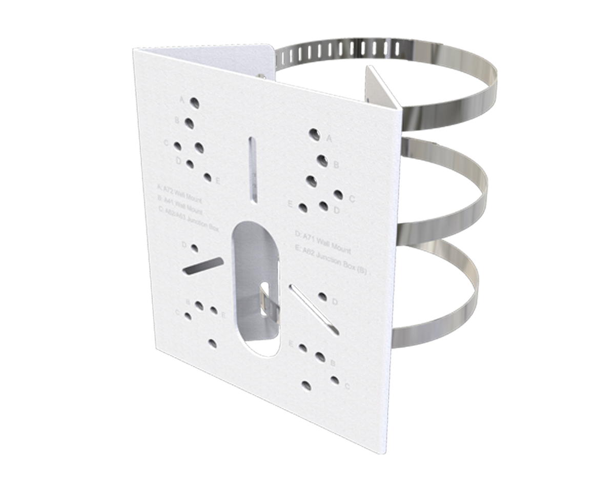 Milesight A01 Paaladapter - Wit