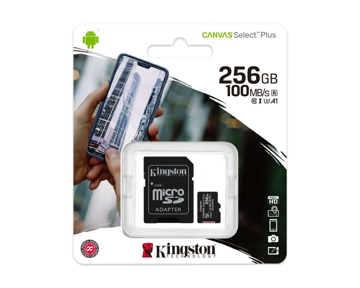Kingston SDM-256GB - MicroSD voor Bewakingscamera's