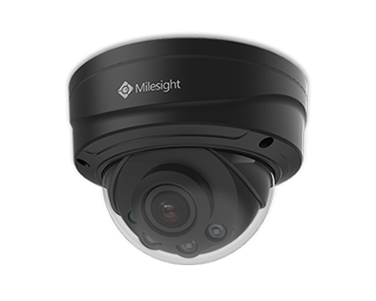 Milesight MS-C5372-FPA - Dome Camera - 5 Megapixel - Zwart