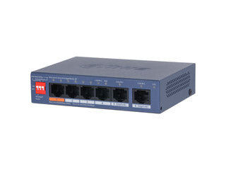 Dahua DH-CS4006-4ET2GT-60 - 6 Poort PoE Switch - Cloudbeheerd