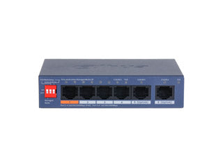Dahua DH-CS4006-4GT-60-V2 - 6 Poort PoE Switch - Cloudbeheerd