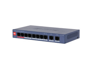 Dahua DH-CS4010-8GT-110-V2 - 10 Poort PoE Switch - Cloudbeheerd