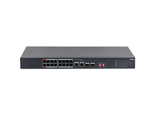Dahua DH-S3218-16ET-135 - 18 Poort PoE Switch - Onbeheerd