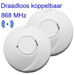 FIT-10YRF – Draadloos koppelbare rookmelder met 10 jaar zekerheid