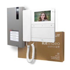 Comelit LS9461M Kit – Quadra deurstation en Logos video-intercom met hoorn