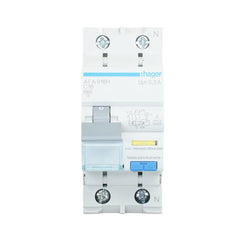 Hager aardlekautomaat 16A 300mA type A 1-fase (1P+N) 6kA (AFA916H)