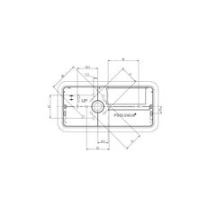 Prolumia gevel armatuur 6W 3000-4000K IP66 Zwart (40010310)