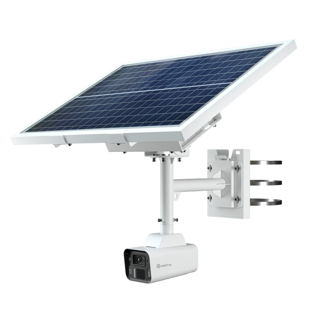 SF-IPB382CA-4I1-SOLAR4G IP-bulletcamera 4G met zonnepaneel