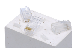 Grayle RJ45 Cat6 Doorsteekstekker voor Massieve Kern