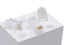 Grayle RJ45 Cat6 Doorsteekstekker voor Massieve Kern