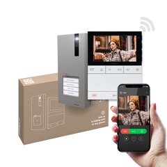 Comelit LS9451V – Quadra & Logos Handsfree Wi-Fi Intercom Kit (SB2)