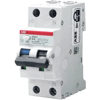 ABB Aardlekautomaat 1P+N C16 30mA DS201