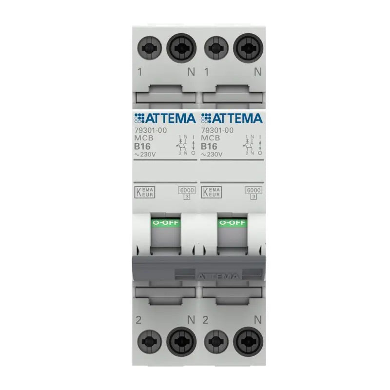 ATTEMA Click-mate NXT fornuisgroep B-kar 1 polig + nul 16A AT90206