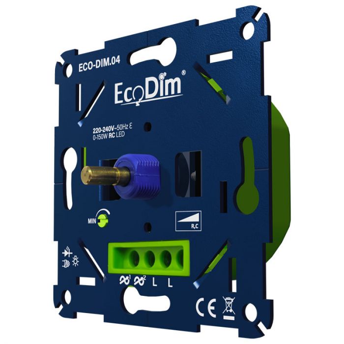 Led dimmer inbouw 0-150W | ECO-DIM.04 2 uwwoningveilig.nl