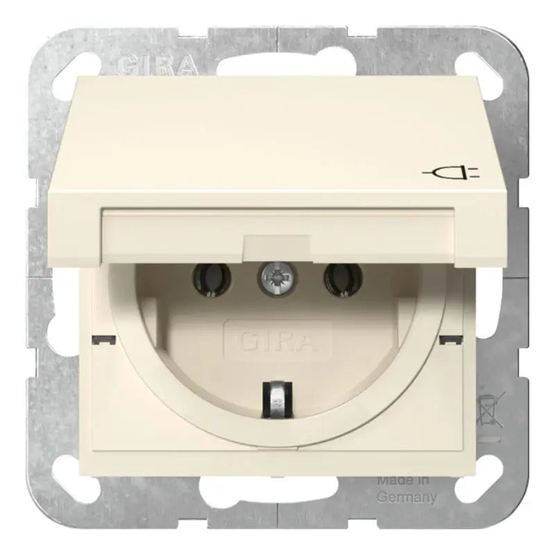 Gira Systeem 55 - Wandcontactdoos 445401 Crème