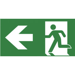 Van Lien evago pictogramplaat noodverlichting inlegvel/-plaat links - 7TCA091350R3949