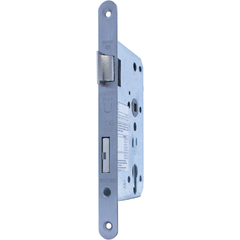 Mauer 4387 Panic lock PZW 65mm stainless steel DIN RS front plate24mm round