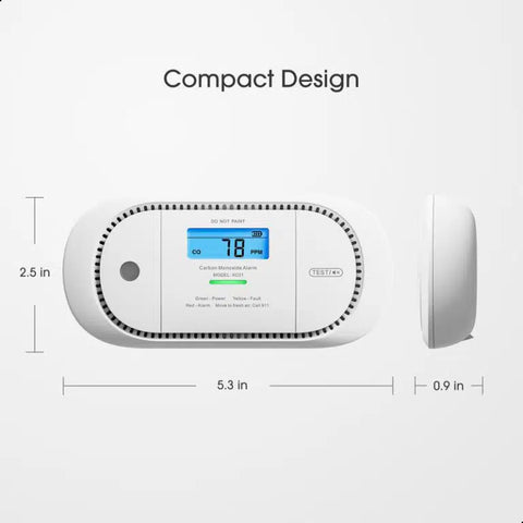 X-Sense XC01P-WR carbon monoxide detector-Wirelessly Couplable