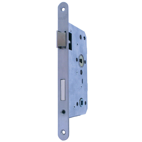 Mauer 8535 Insteek lock Bath 60 mm stainless steel DIN RS