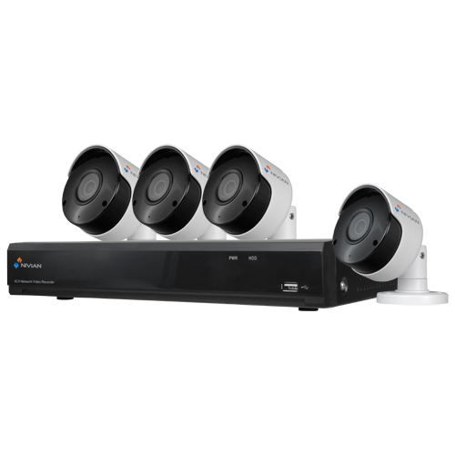 Nivian video surveillance set NV-KIT41-4CAM-5M