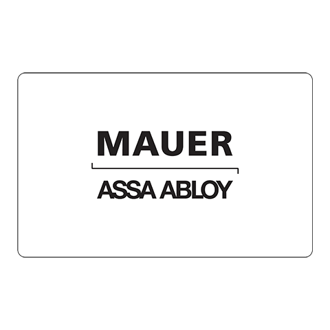 Mauer Transponderkaart Mifare printed + with code number